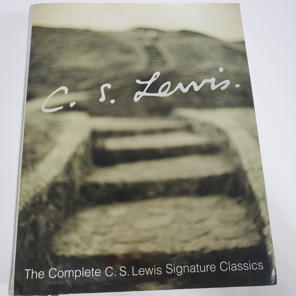 C.S. Lewis The Complete Signature Classics Book OS Grey Excellent Hardcover